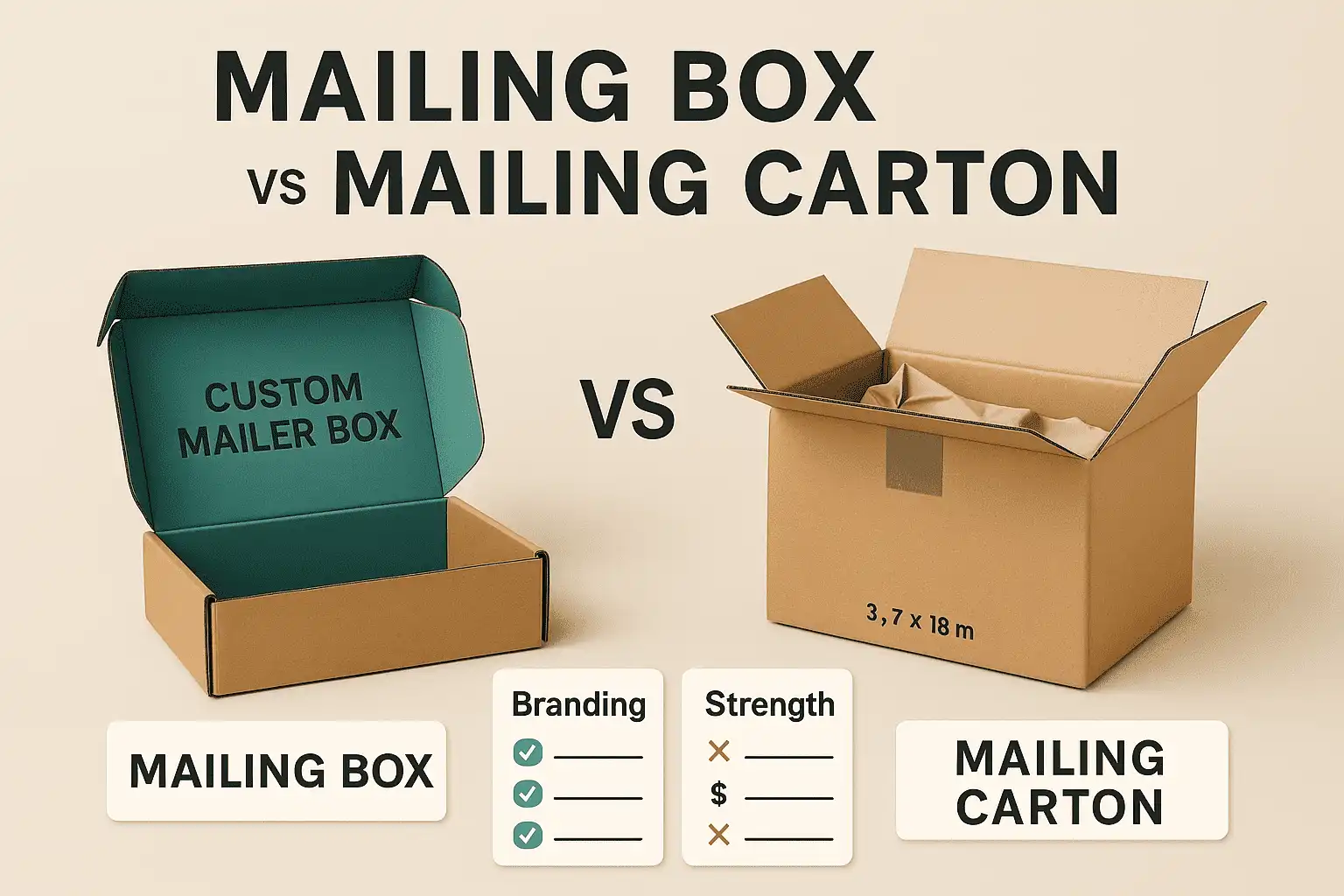 Mailing Box vs Mailing Carton: Which Should You Choose
